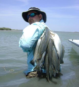 Sea Trout Fishing in Port Mansfield